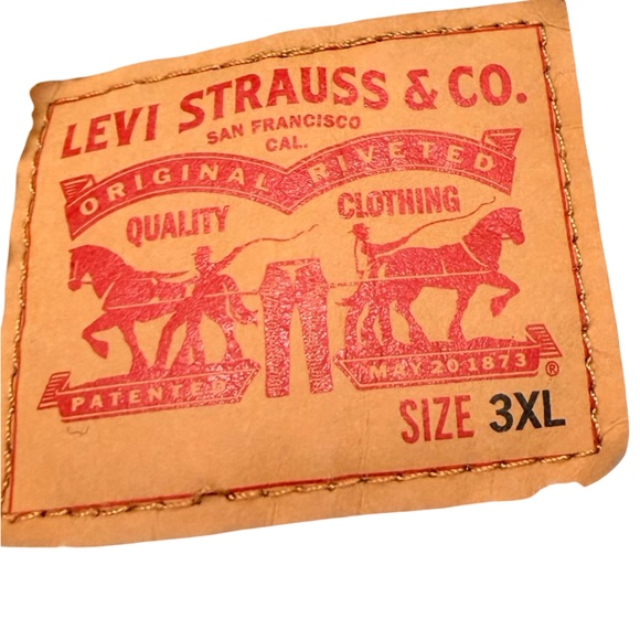 Levi's 3XL  Blue Denim Jacket with Sherpa Collar - Picture 10 of 11